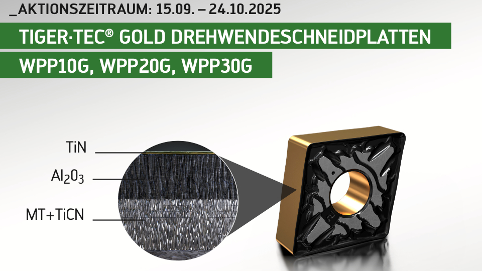  TIGER·TEC® GOLD DREHWENDESCHNEIDPLATTEN WPP10G, WPP20G, WPP30G